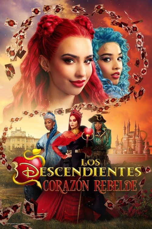 Póster de Descendientes: el ascenso de Red