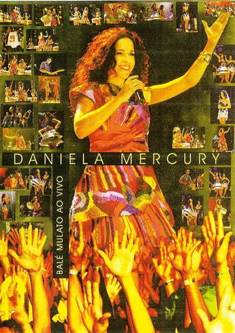 Póster de Daniela Mercury ‎– Balé Mulato Ao Vivo