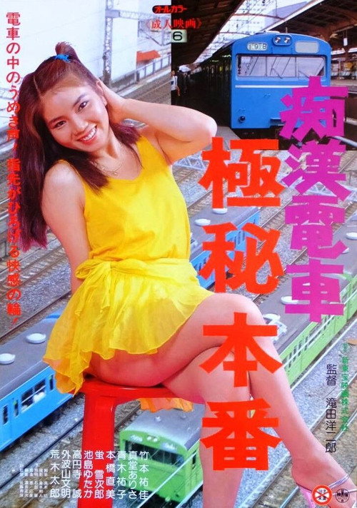 Póster de 痴漢電車　極秘本番
