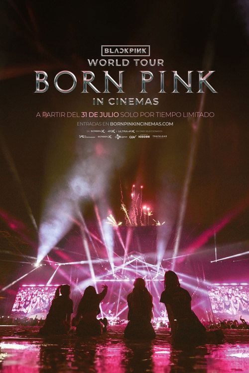 Póster de BLACKPINK WORLD TOUR [BORN PINK] IN CINEMAS