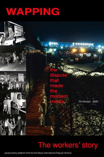 Póster de Wapping - The Worker's Story