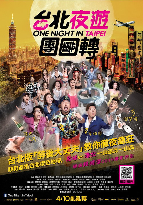 Póster de 臺北夜蒲團團轉