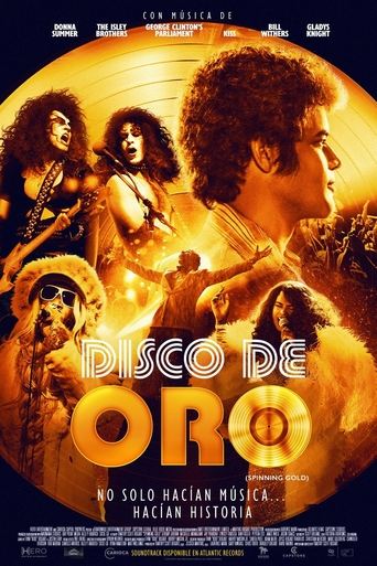 Póster de Disco de oro