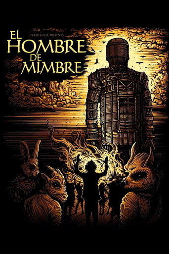 Póster de El hombre de mimbre