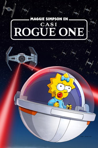 Póster de Maggie Simpson en "Rogue (no del todo) One"