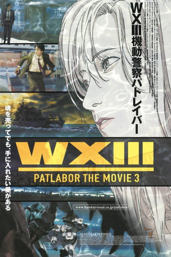 Póster de Patlabor WXIII the Movie