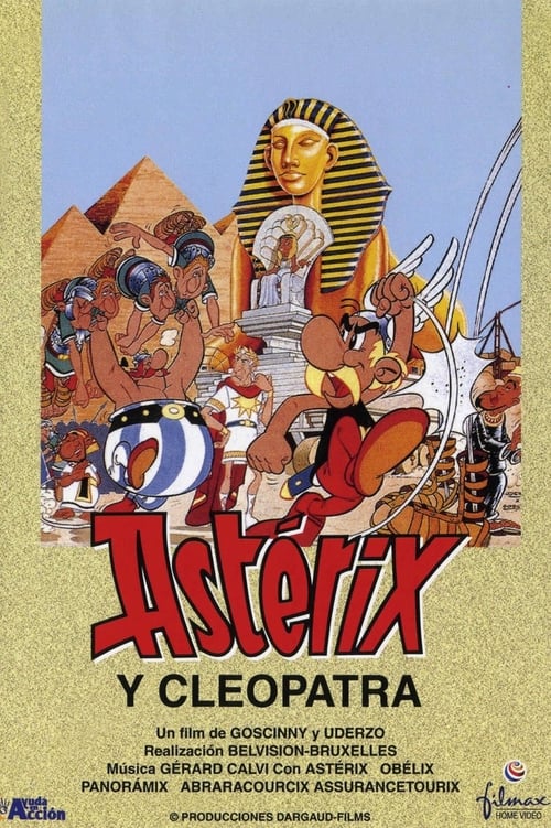 Póster de Astérix y Cleopatra