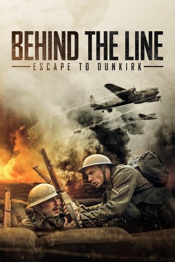 Póster de Detrás de la línea: escape de Dunkirk