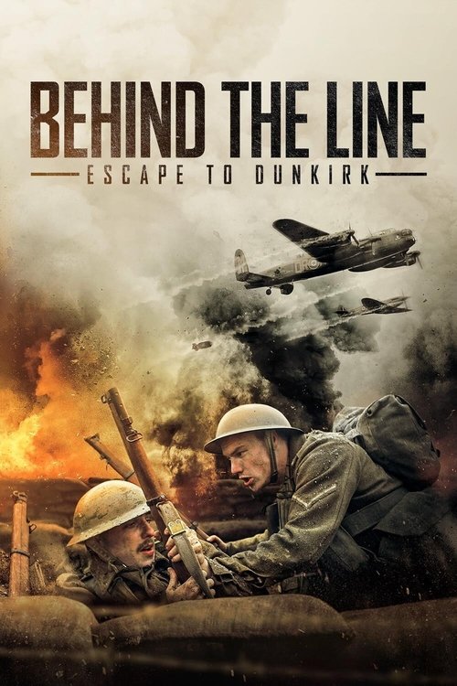 Póster de Detrás de la línea: escape de Dunkirk