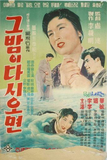 Póster de 그 밤이 다시 오면