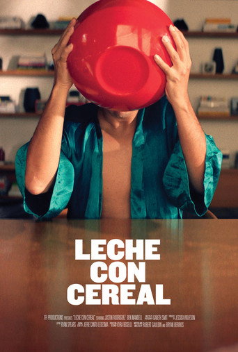Póster de Leche con cereal