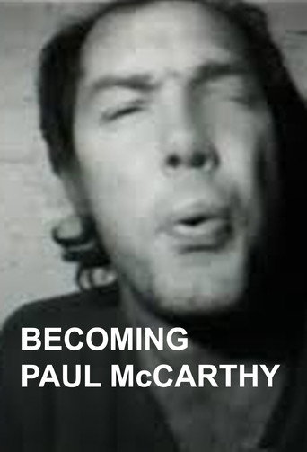 Póster de Becoming Paul McCarthy