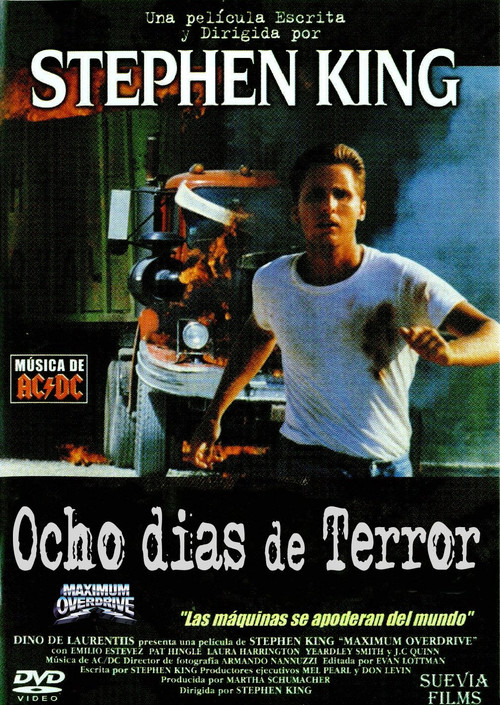 Póster de Ocho días de Terror