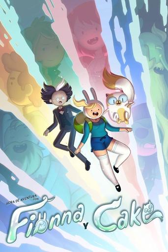 Póster de Hora de Aventura con Fionna & Cake