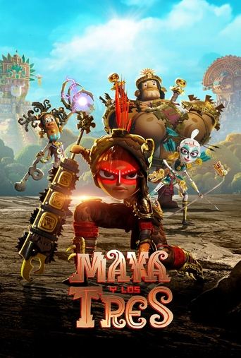 Póster de Maya y los tres