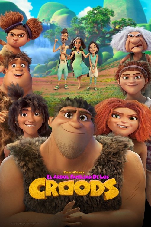Póster de El Árbol Familiar de los Croods