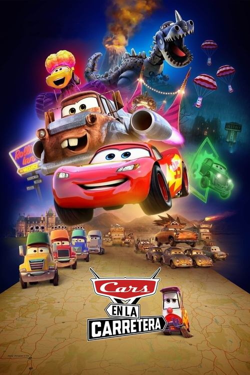 Póster de Cars: Aventuras en el camino