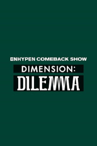 Póster de 엔하이픈 컴백쇼 DIMENSION : DILEMMA