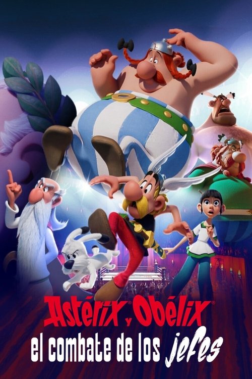 Póster de Astérix y Obélix: El combate de los jefes