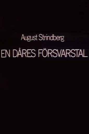 Póster de En dåres försvarstal