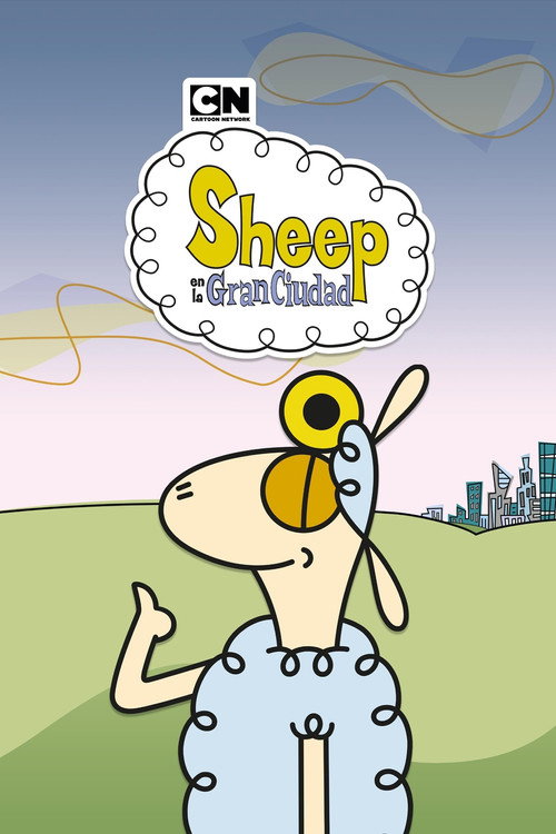 Póster de Sheep en la gran ciudad