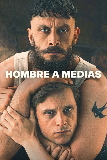 Póster de Hombre a medias