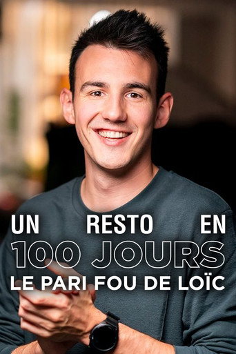 Póster de Un resto en 100 jours : le pari fou de Loïc