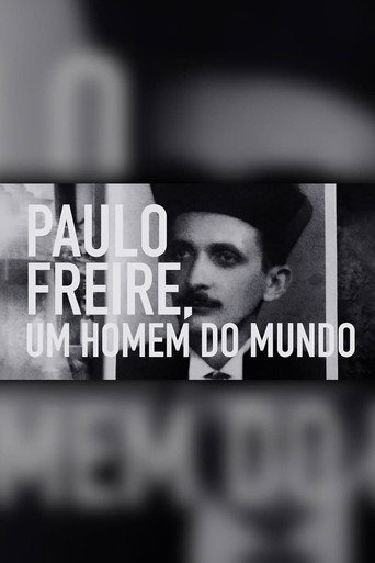 Póster de Paulo Freire: Um Homem do Mundo