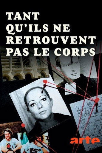 Póster de Tant qu'ils ne retrouvent pas le corps