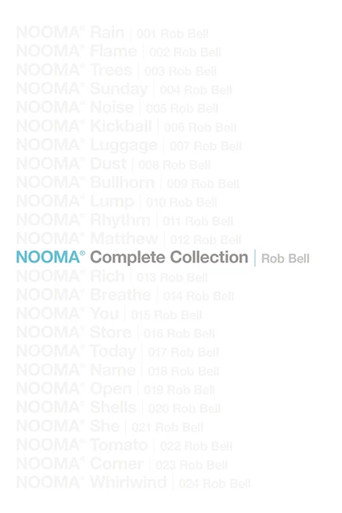 Póster de Nooma