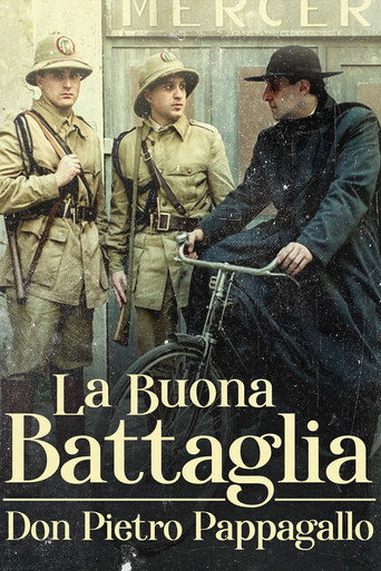 Póster de La buona battaglia – Don Pietro Pappagallo