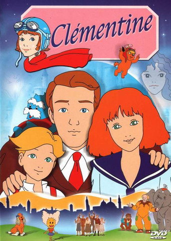 Póster de Clémentine y la burbuja azul