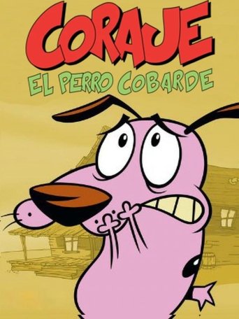 Póster de Coraje, el perro cobarde