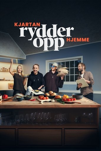 Póster de Kjartan rydder opp - hjemme