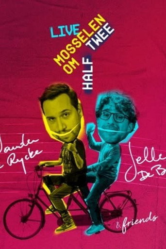Póster de Mosselen om Half Twee : Xander & Jelle Live