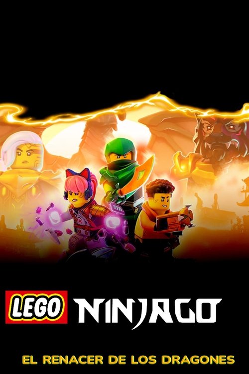 Póster de LEGO Ninjago: El ascenso de los dragones