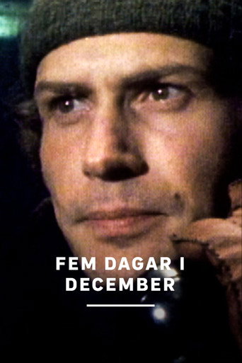 Póster de Fem dagar i december