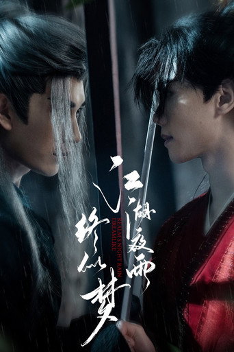 Póster de Realm's Night Rain Dreamlike