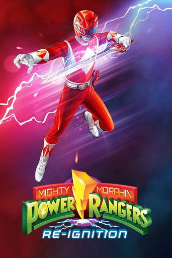 Póster de Mighty Morphin' Power Rangers Re-Ignition