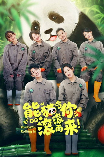 Póster de 熊猫与你，滚滚而来！