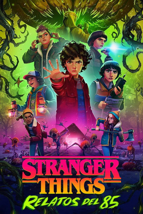 Póster de Stranger Things: Relatos del 85
