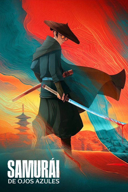Póster de Samurái de ojos azules