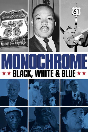 Póster de Monochrome: Black, White & Blue