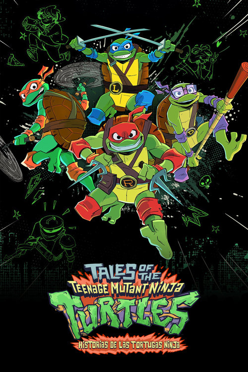 Póster de Tortugas Ninjas: Historias Mutantes