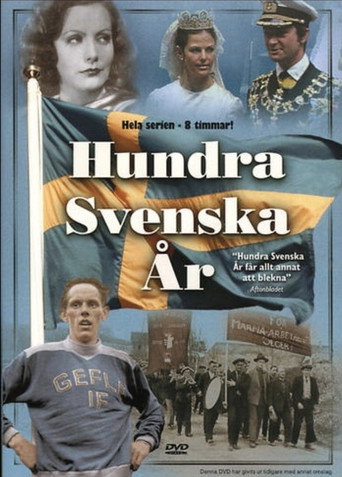 Póster de Hundra Svenska År