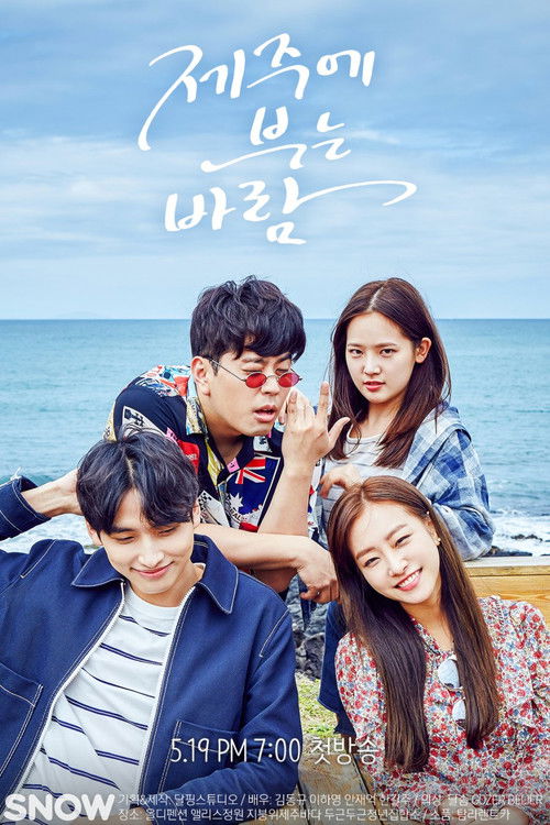 Póster de 제주에 부는 바람