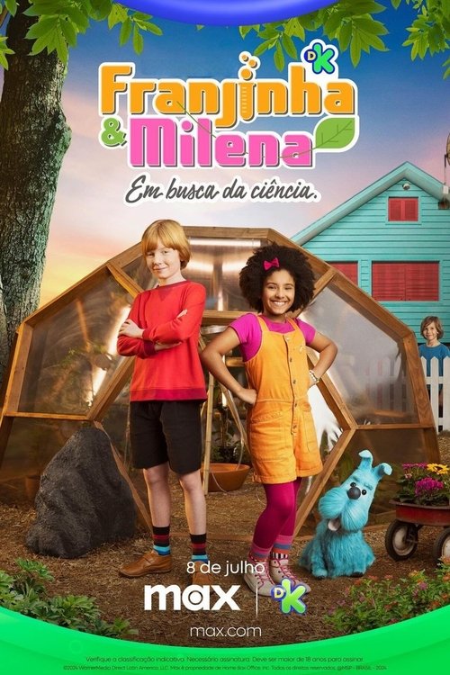 Póster de Franjinha y Milena: En busca de la ciencia