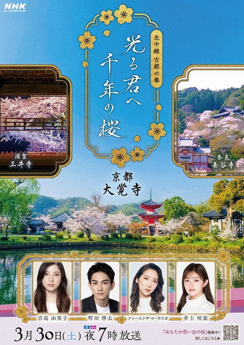 Póster de 古都の春 光る君へ千年の桜