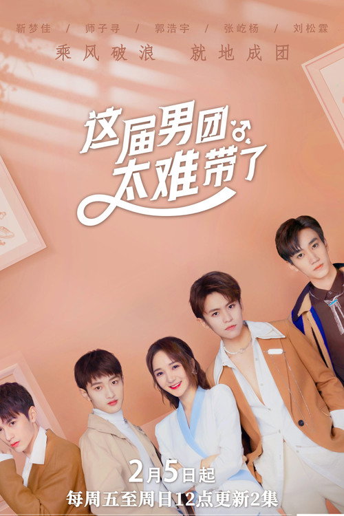 Póster de 这届男团太难带了