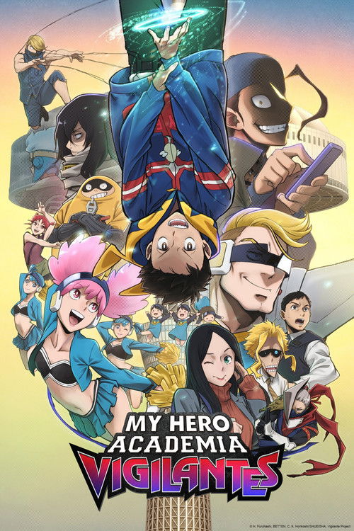 Póster de My Hero Academia: Vigilantes